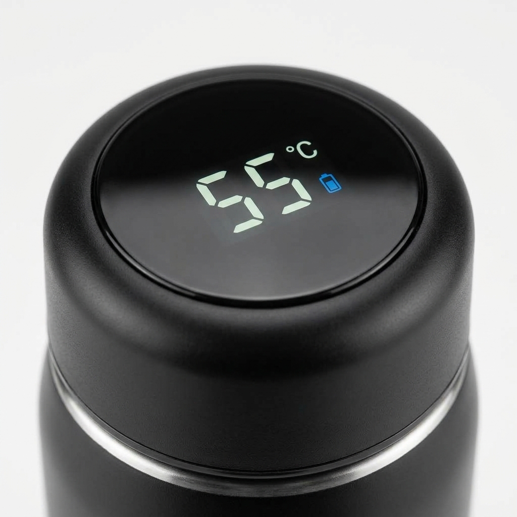 Smart Temperature Display Vacuum Flask - Image 2
