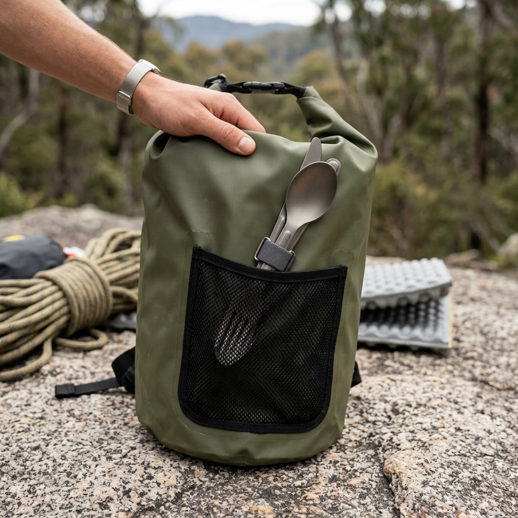 Titanium Camping Cutlery Set - Image 5